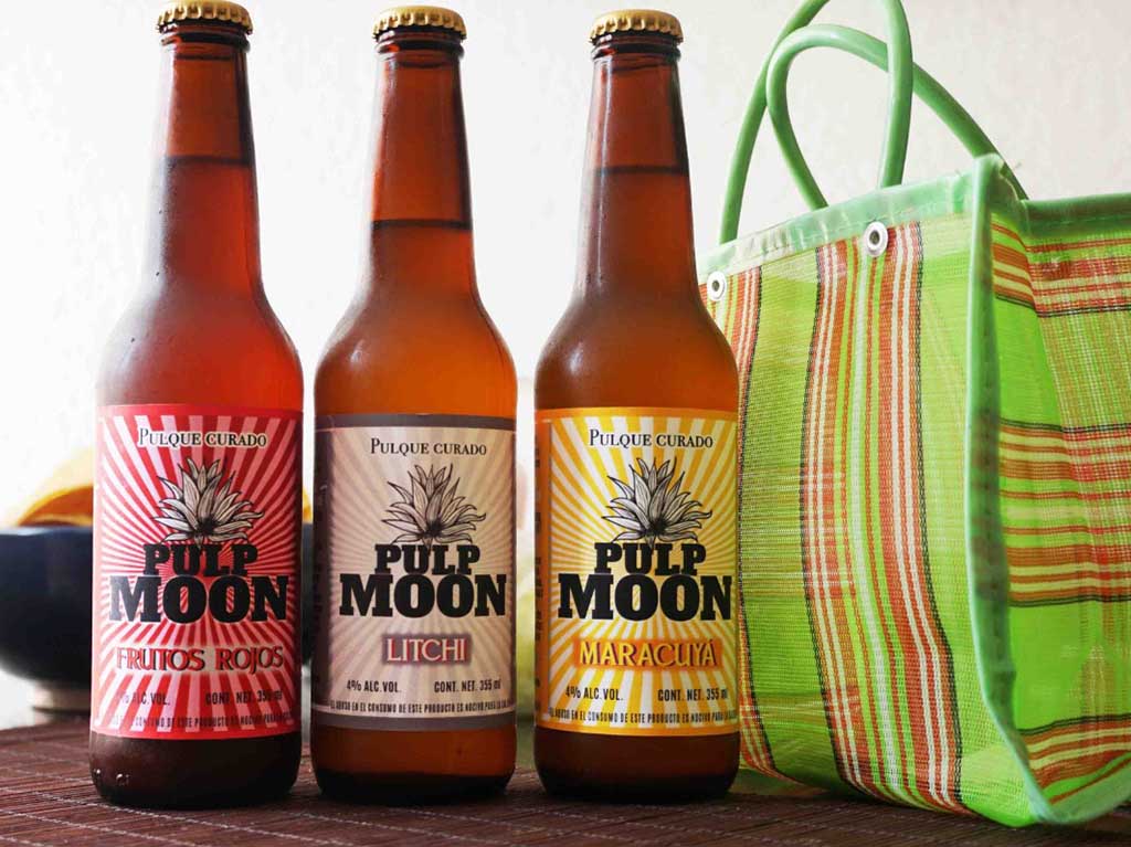 ¡Pulques en botella! Conoce Pulp Moon, curados de sabores