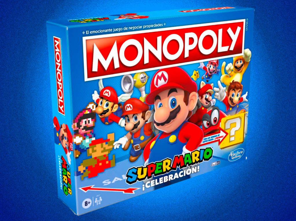 Celebra los 35 años de Super Mario Bros con este Monopoly