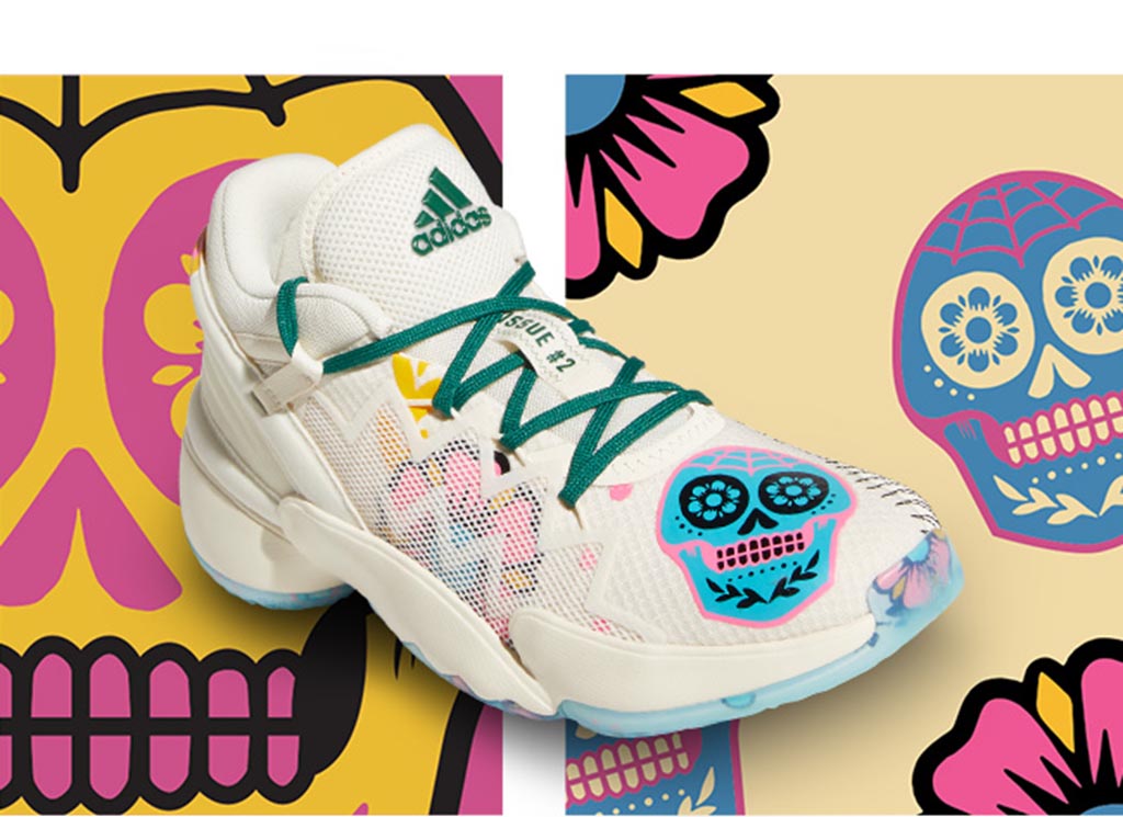 Adidas y sus tenis de Día de muertos, Dame 7 y D Rose 11 1