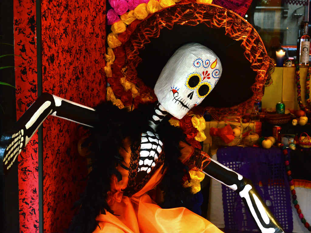 dia de muertos en San angel