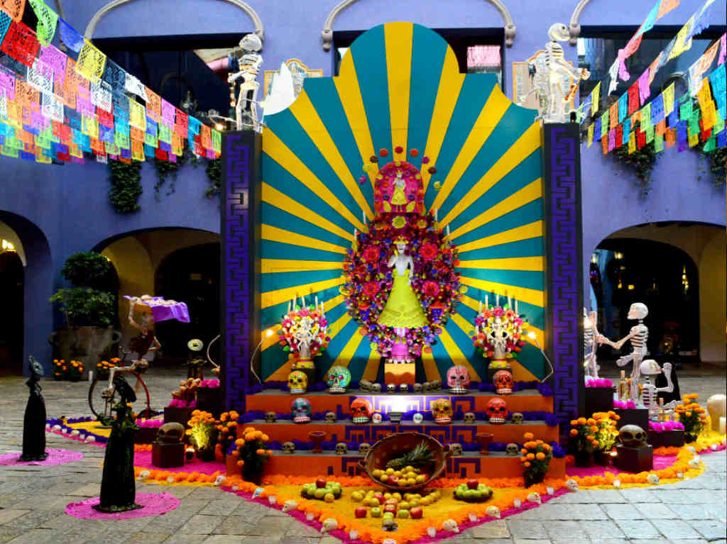 Día de Muertos en San Ángel: mega ofrendas y actividades virtuales