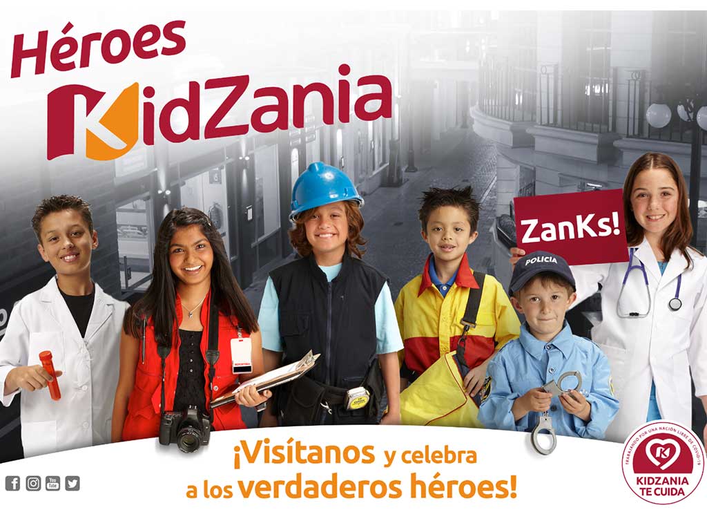 ¡KidZania reabre sus puertas en México y celebra a los verdaderos héroes!