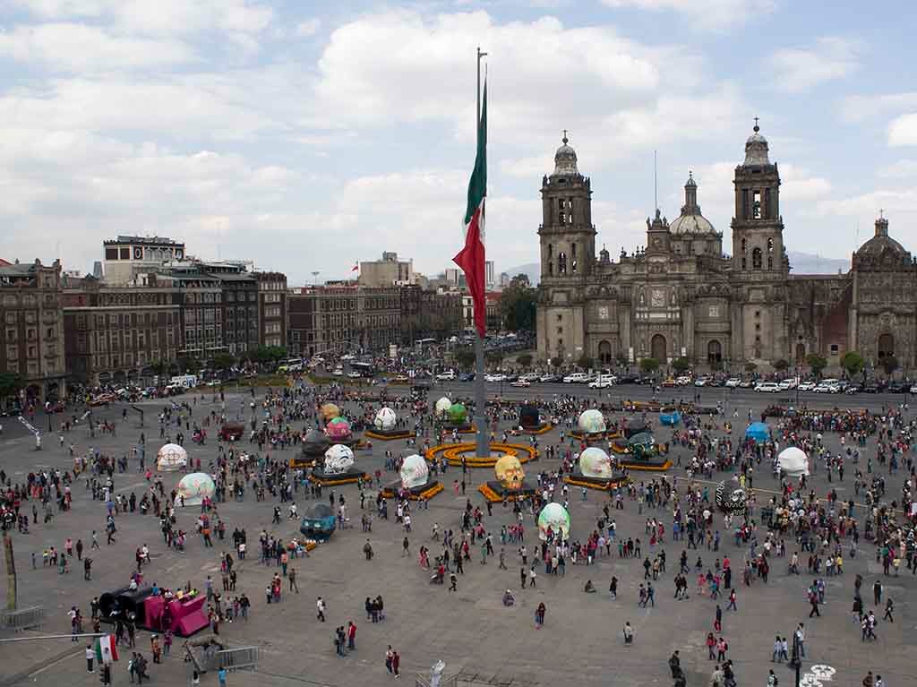 no habrá Ofrenda Monumental plancha