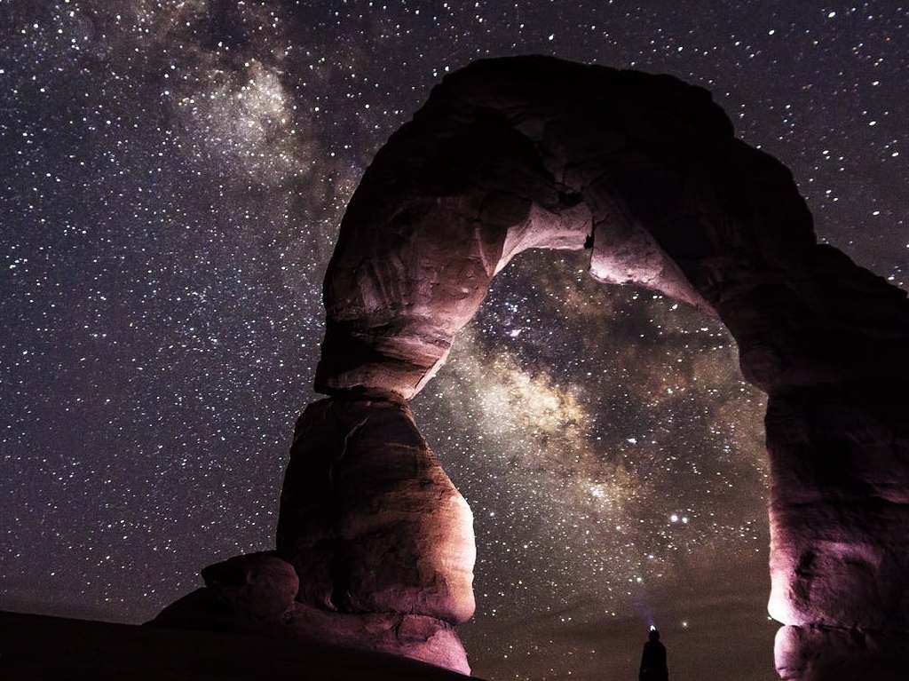 Noche Astronómica en Teotihuacán arco