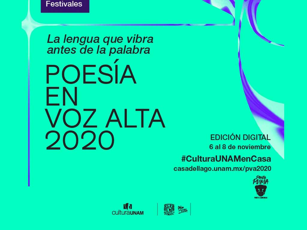 Festival Poesía en Voz Alta te invita a su edición digital 2020