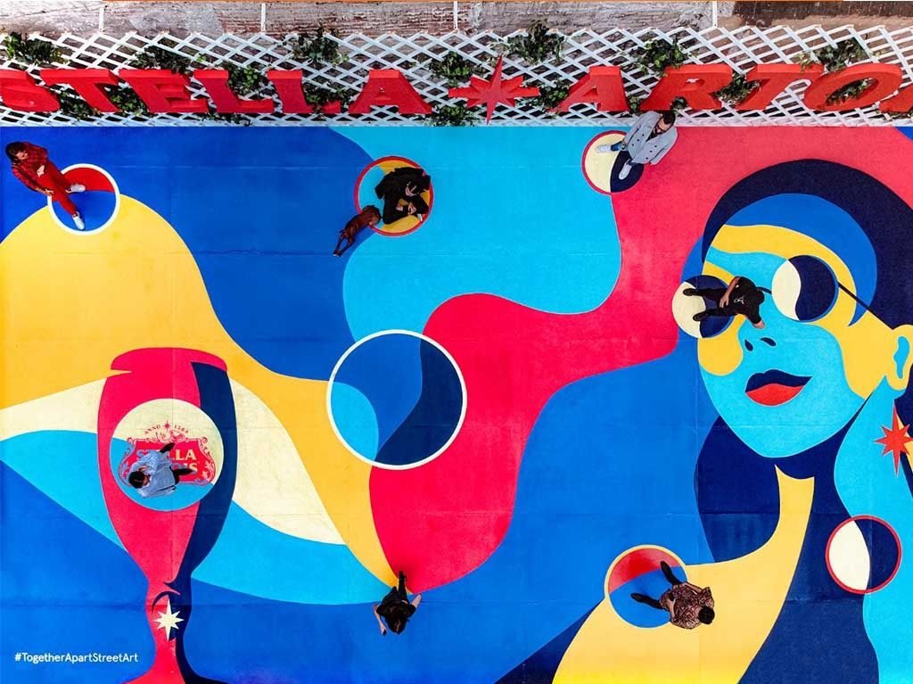 Together Apart Street Art: arte urbano en la Condesa para reunirse al aire libre