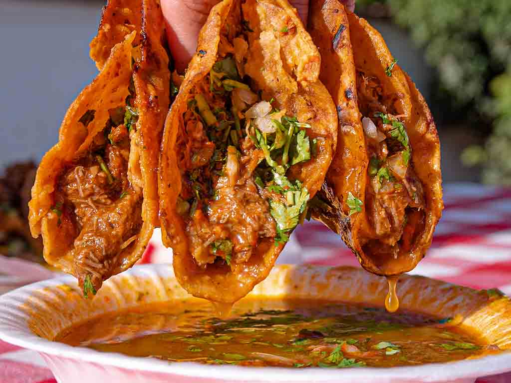 Baja Birria Tacos
