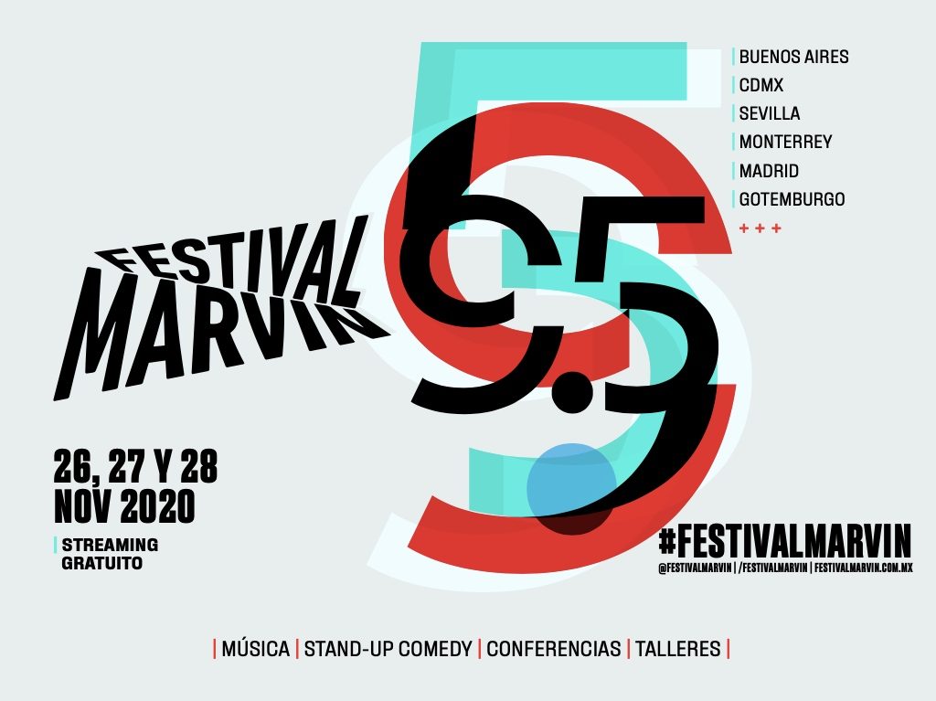 Conoce el Line Up de Festival Marvin 9.5 ¡será gratis!