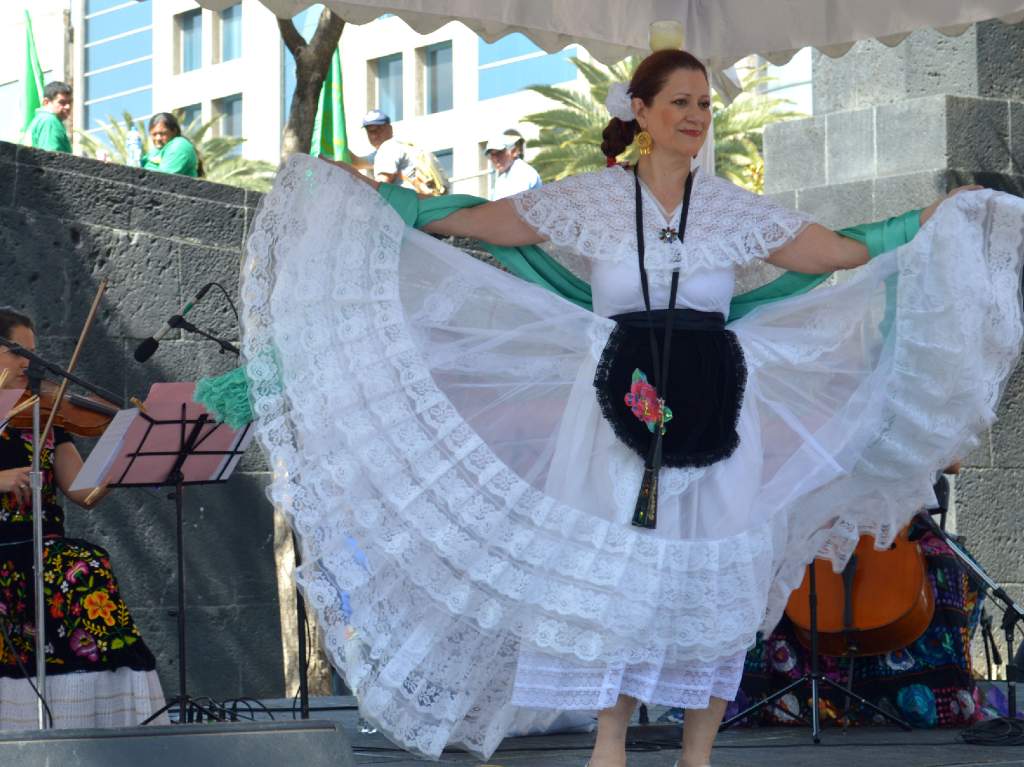 Desfile del 20 de noviembre trajes