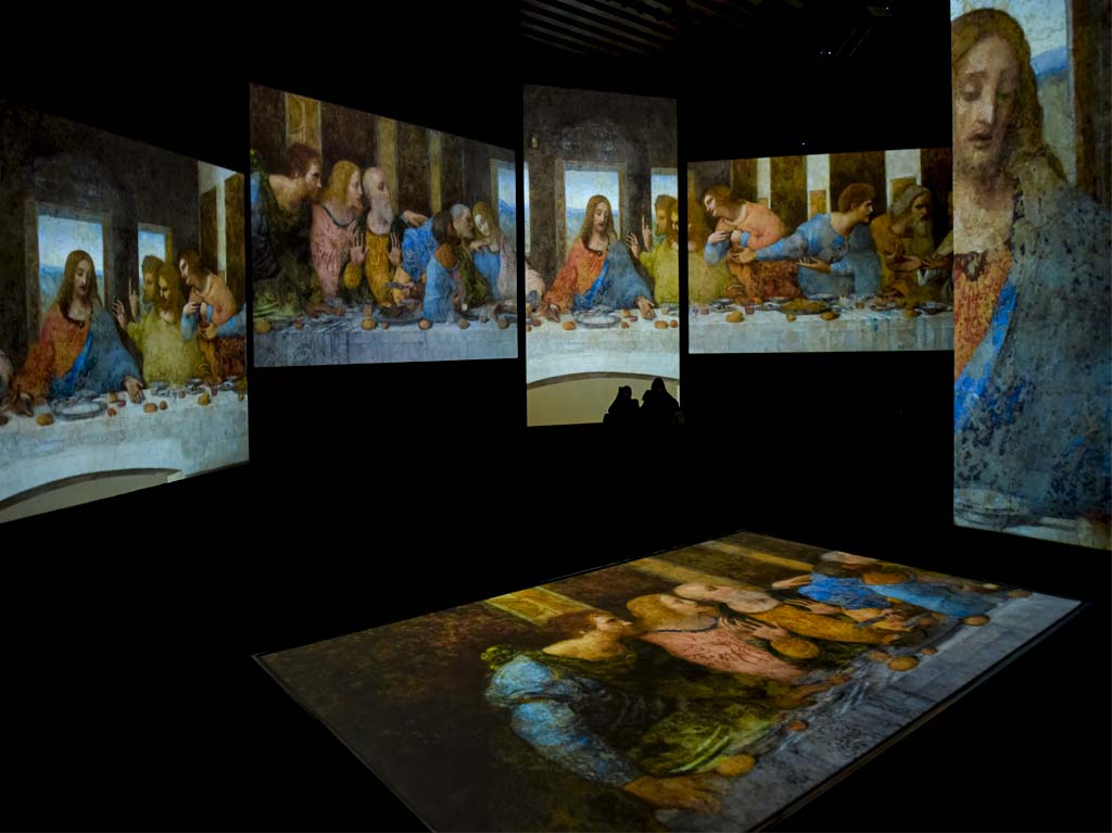 Exposiciones inmersivas Da Vinci 500 Años