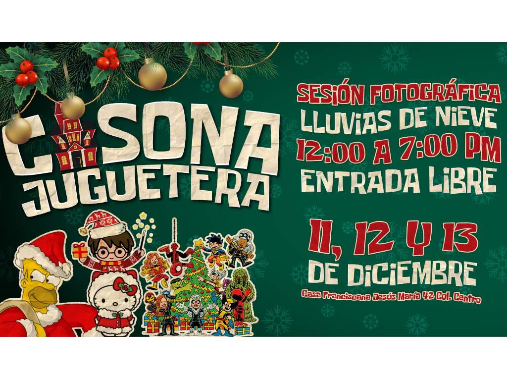 La casona juguetera: bazar navideño