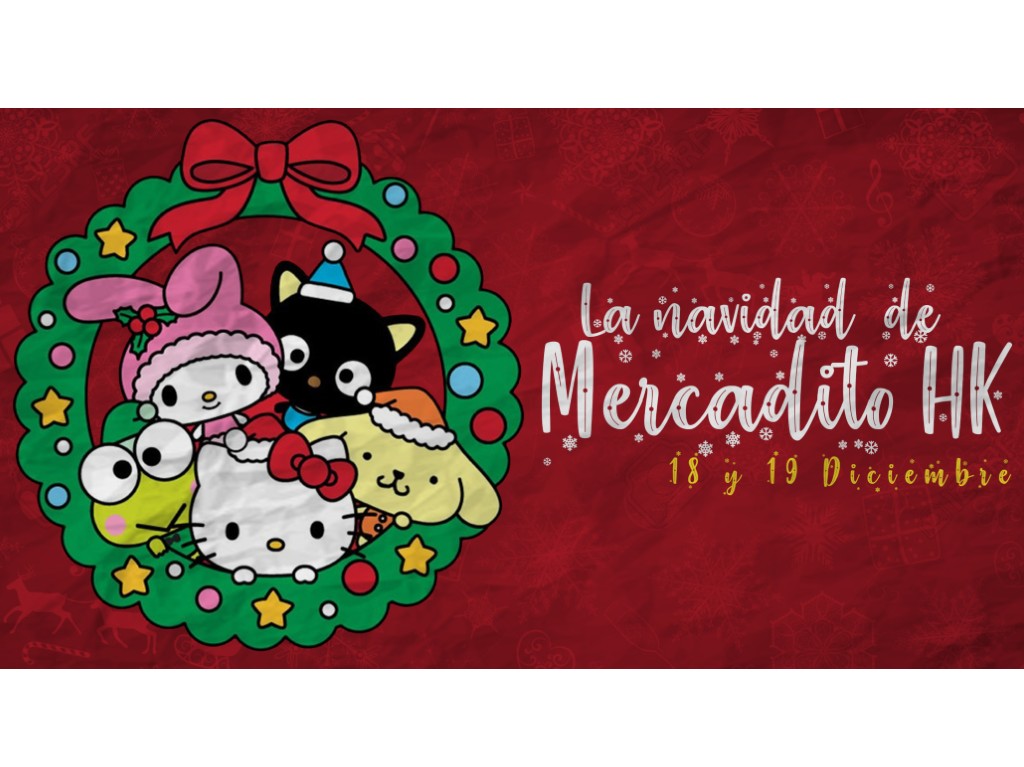 Navidad Mercadito Hello Kitty