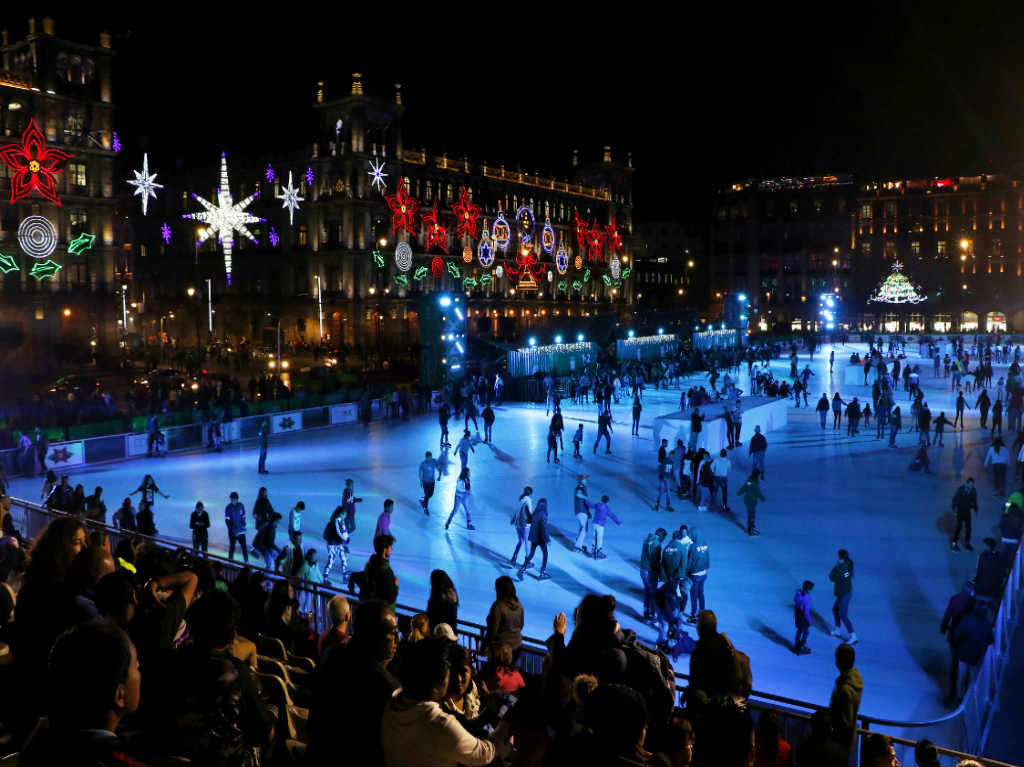 CDMX cancelará pista de hielo este año por COVID-19