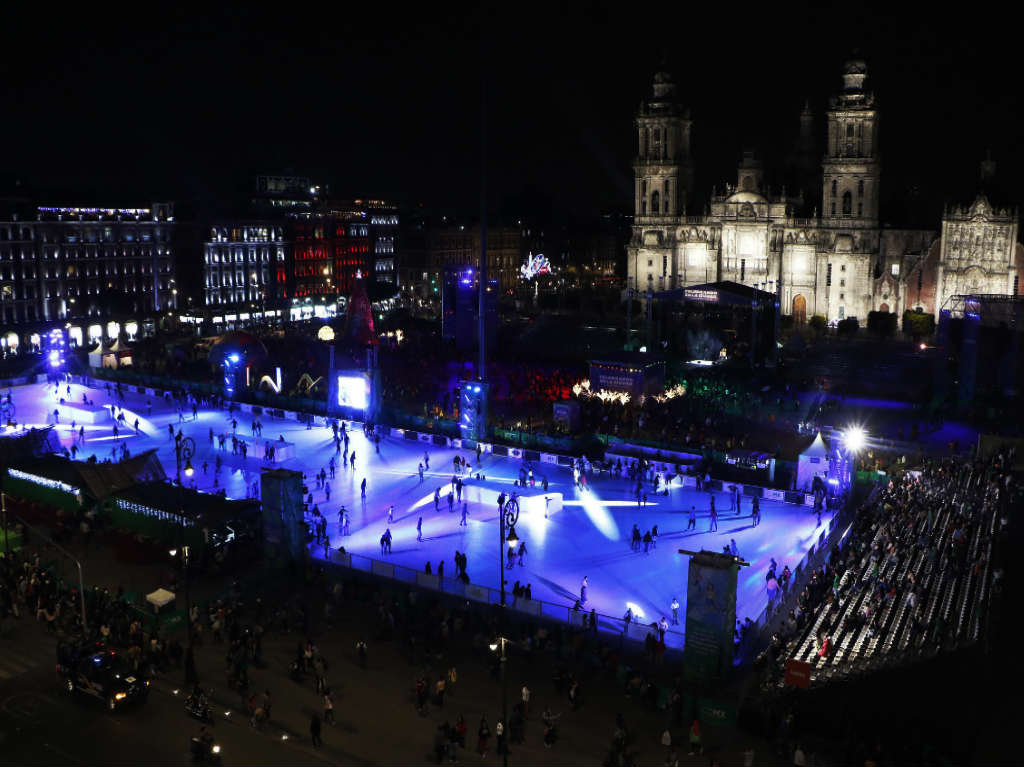 pista de hielo zocalo 