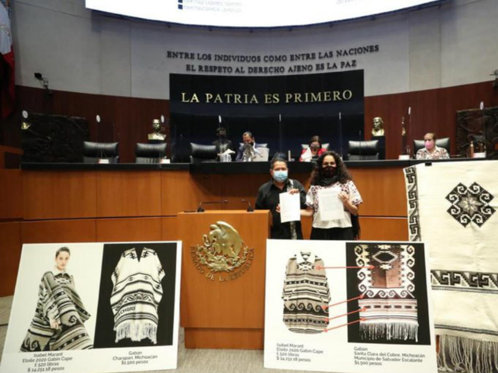 senado proteccion diseños indigenas