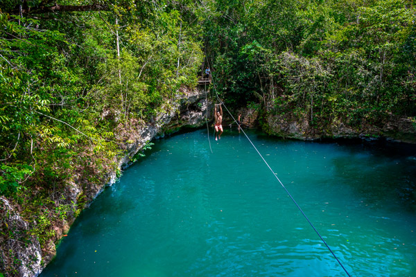 Cenote Puerto Morelos Caribe Mexicano