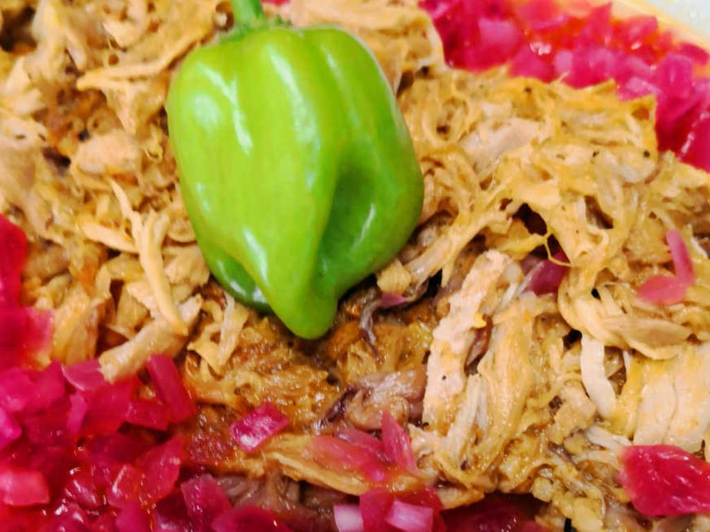 sabores de Yucatán cochinita