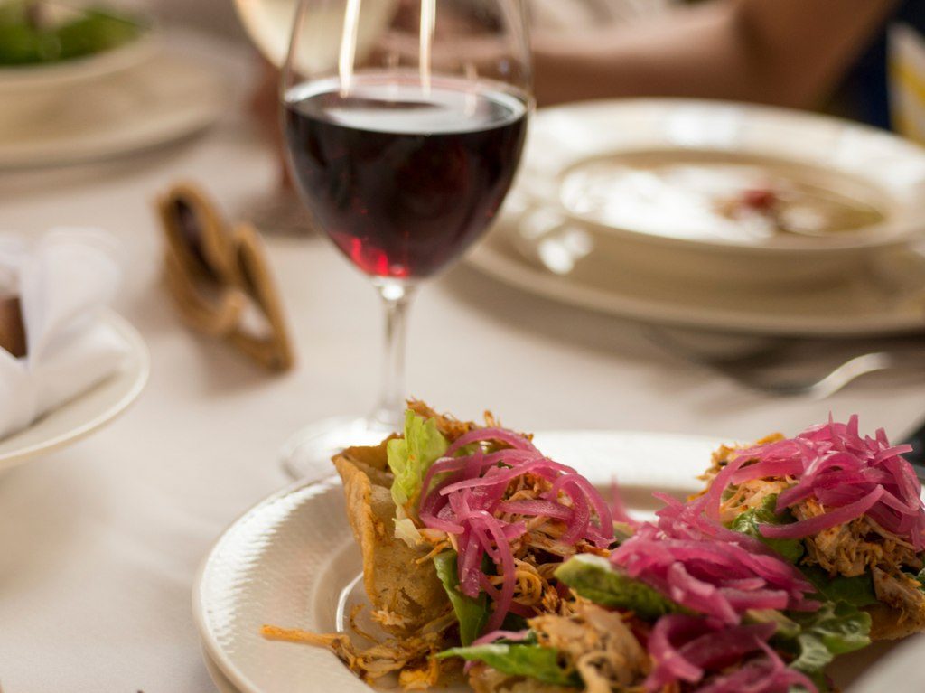 sabores de Yucatán panuchos