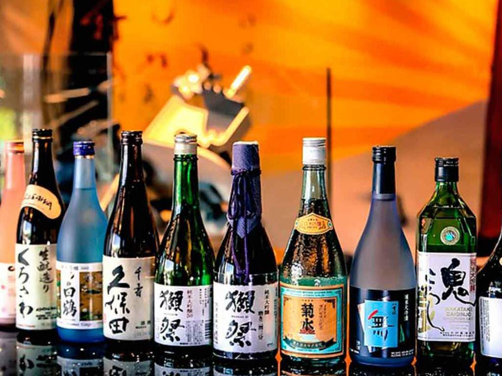 Sake Fest botellas