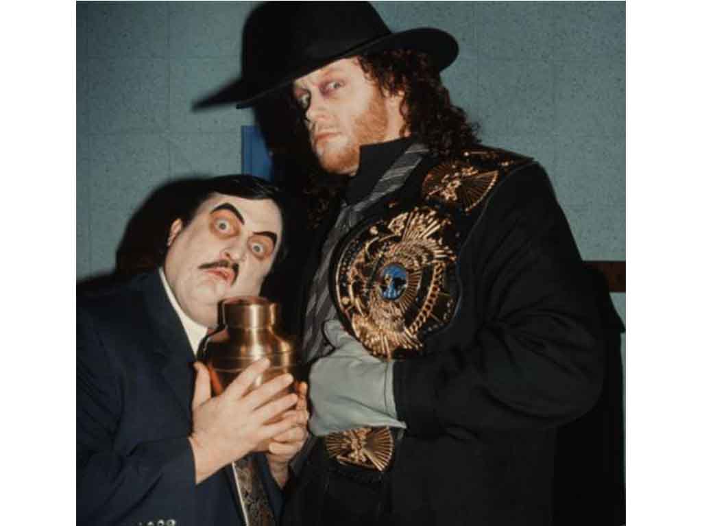 Undertaker y Paul Bearer