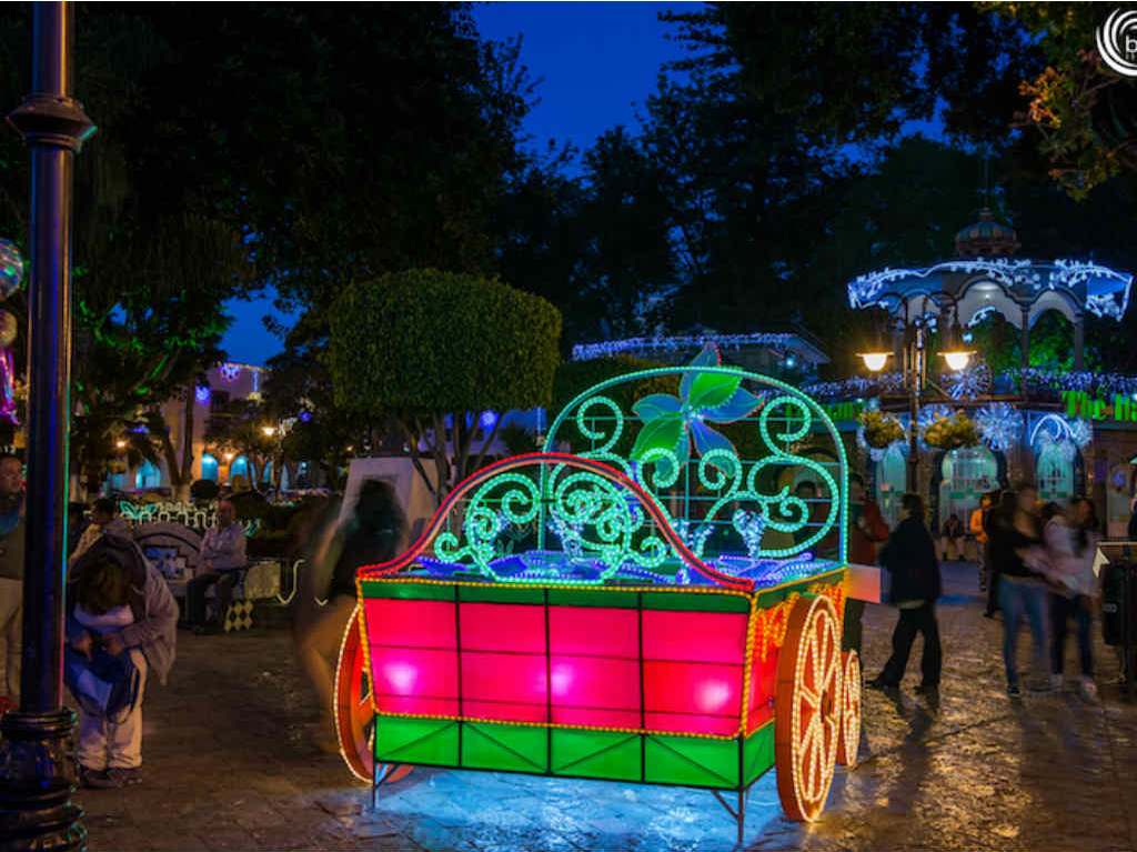 Villa Iluminada en Atlixco navidad