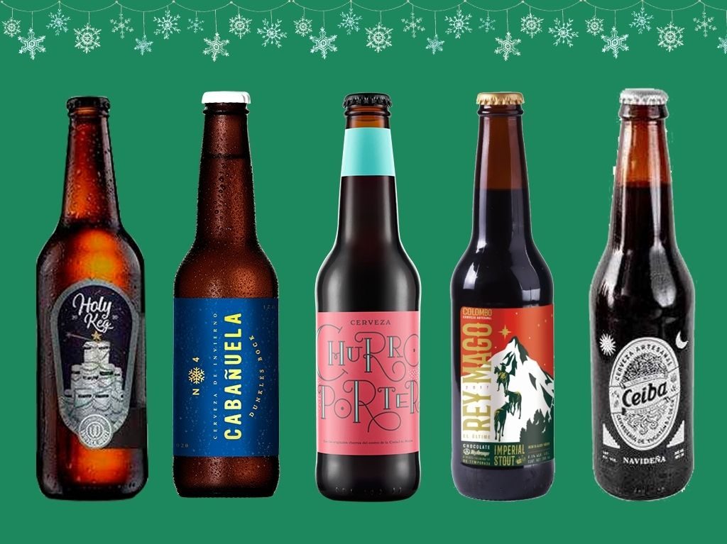 Cervezas de temporada para pedir a domicilio para Navidad y Año Nuevo