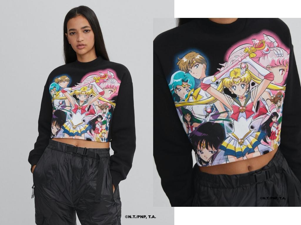 Checa la nueva colección de Sailor Moon de Bershka