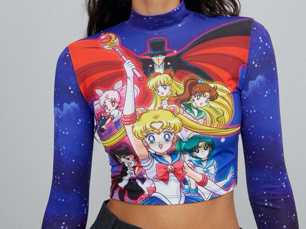 Checa la nueva colección de Sailor Moon de Bershka