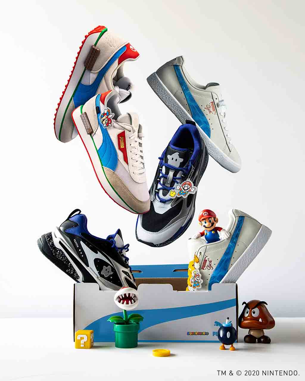 Tenis de Mario Bros y de Puma: regalo para los fans de Nintendo 0