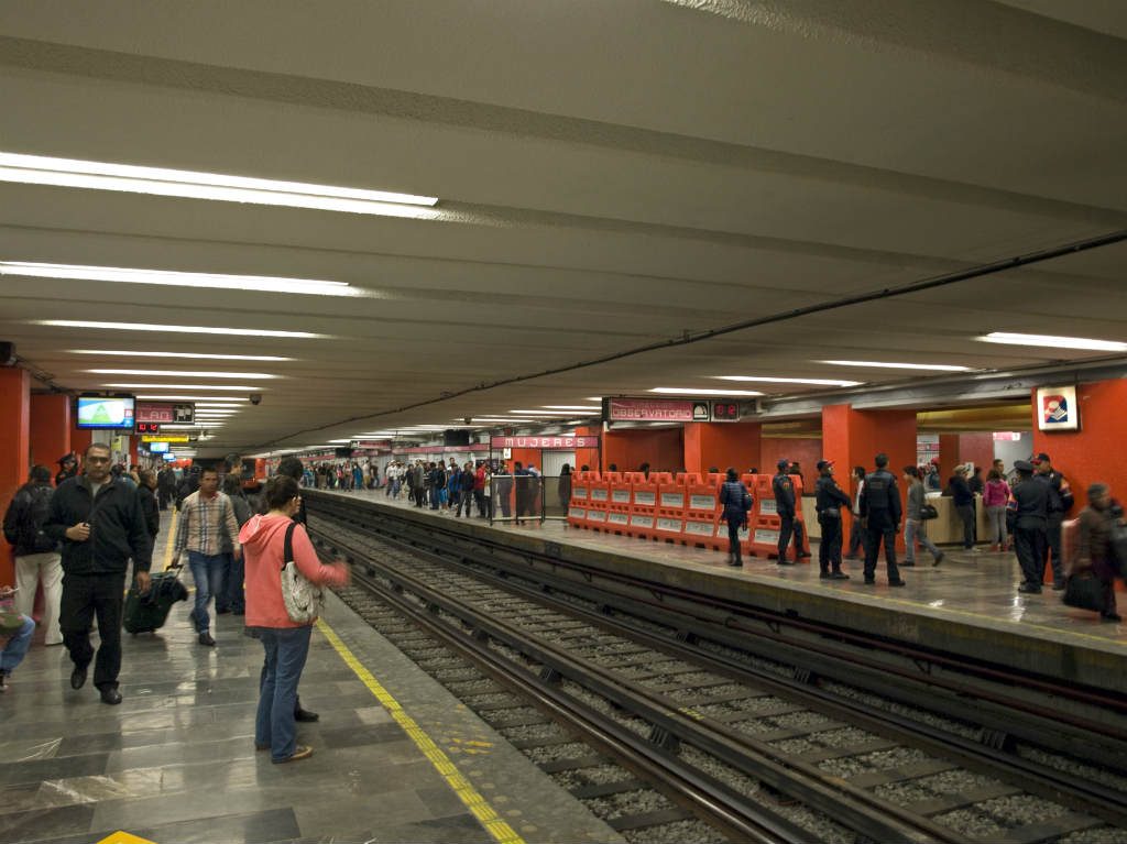 estaciones del metro en el centro historico