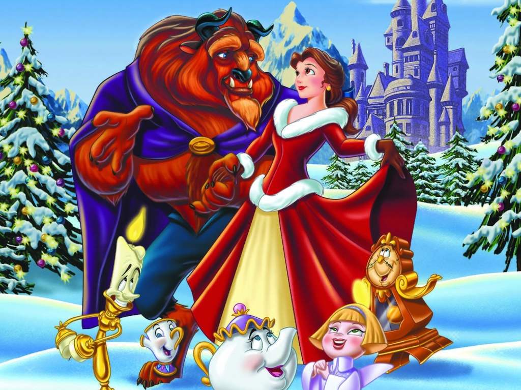 Películas de navidad en Disney+: La bella y la bestia