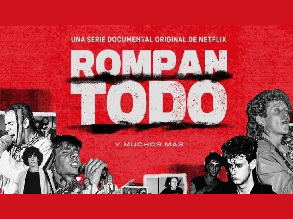 Rompan todo, serie sobre la historia del rock latinoamericano en Netflix
