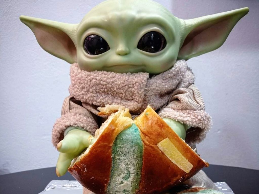 Rosca de Baby Yoda a domicilio