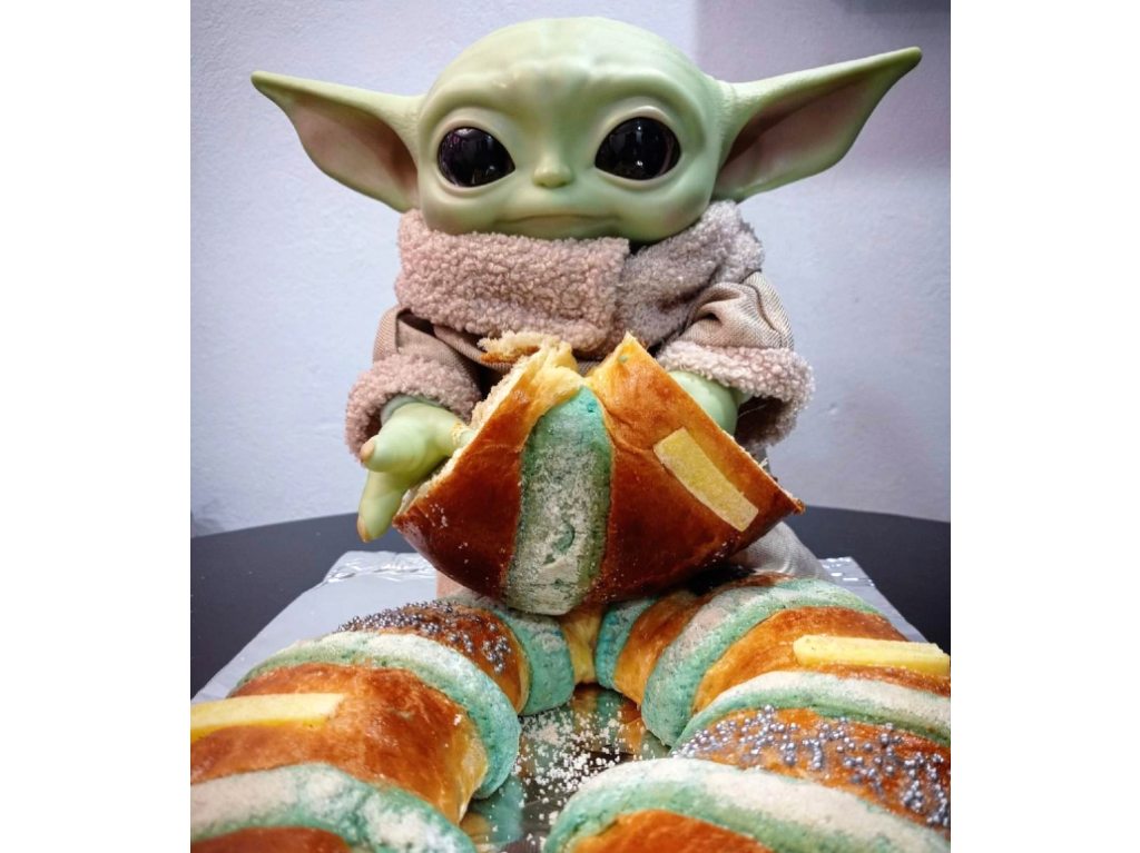 Rosca de Baby Yoda