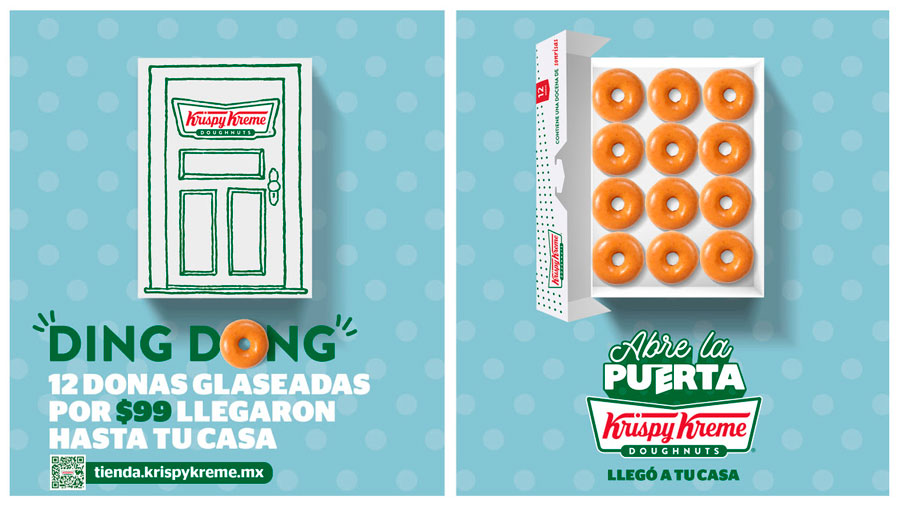 ¡Abre la puerta, llegó la dulzura de Krispy Kreme con su nueva app!