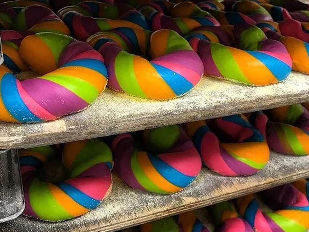 Los Bagels de Unicornio llegaron con mucho color a CDMX