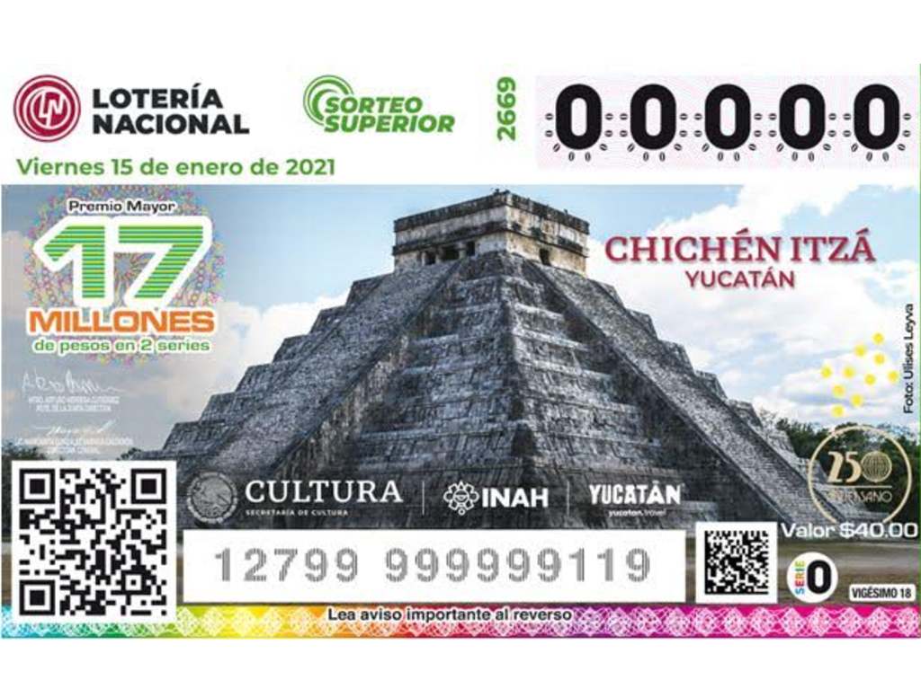 Chichén Itzá billete