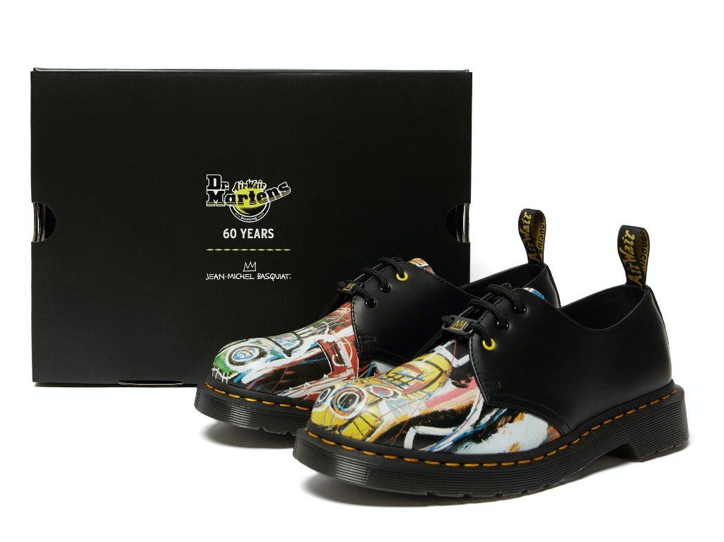 ¡Checa la nueva colección de Dr. Martens con obras de Basquiat!