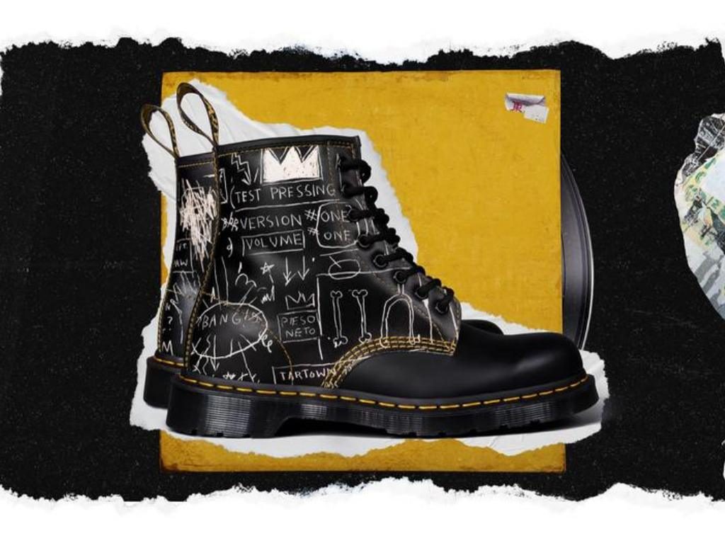 ¡Checa la nueva colección de Dr. Martens con obras de Basquiat!