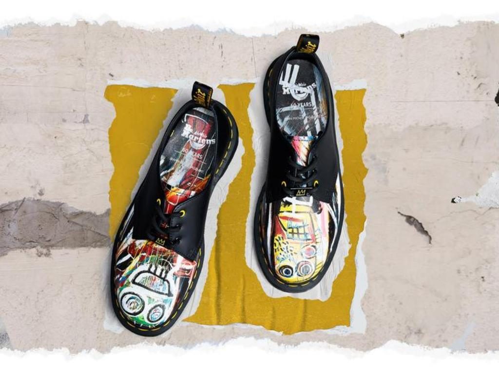¡Checa la nueva colección de Dr. Martens con obras de Basquiat!