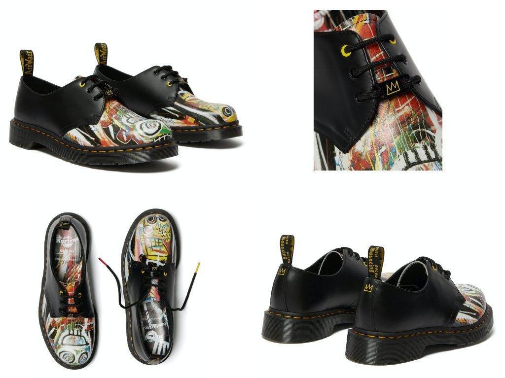 ¡Checa la nueva colección de Dr. Martens con obras de Basquiat!