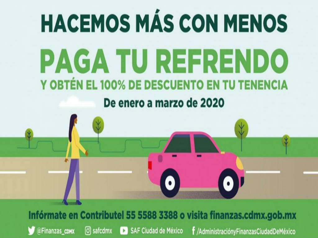 descuentos en tenencias cdmx