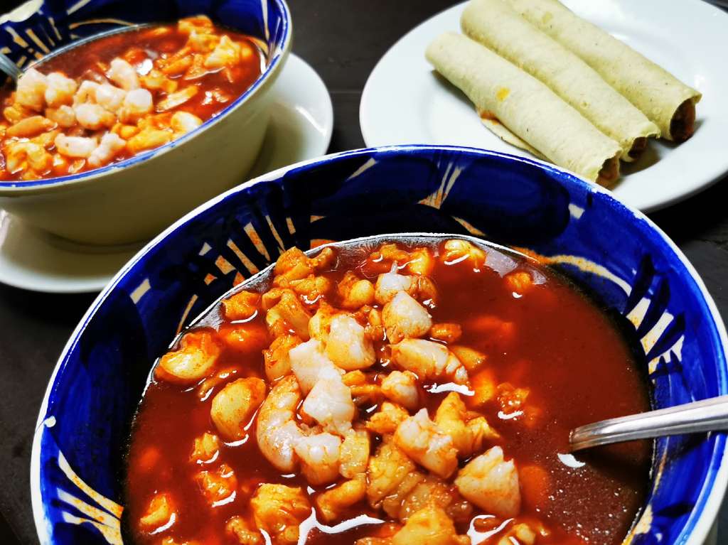 Garnacherías a domicilio pozole