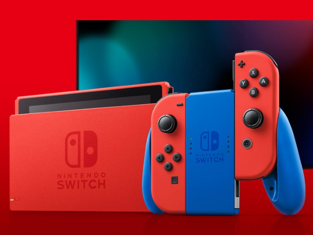 Nintendo Switch Red and Blue Edition