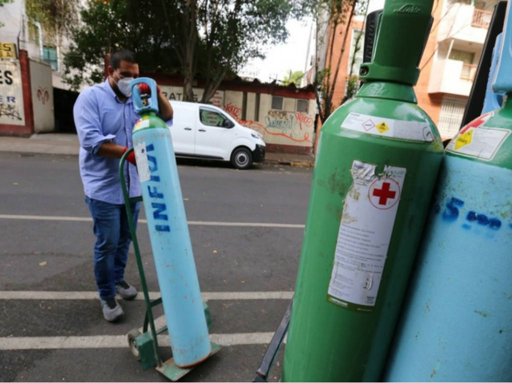 Centros de RECARGA GRATUITA de tanques de oxígeno en CDMX