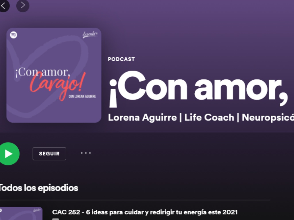 Podcast para tu salud emocional con amor