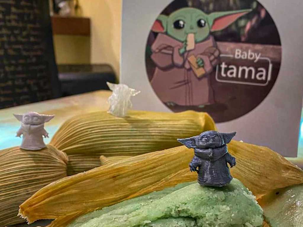 Regresan los tamales de Baby Yoda