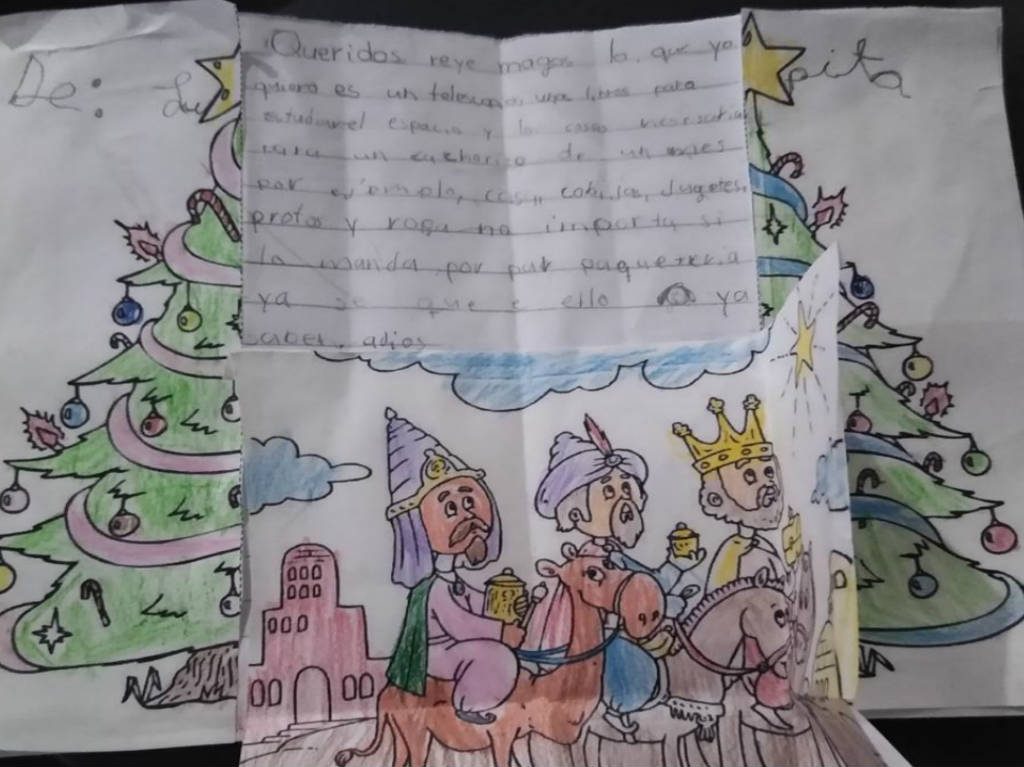 carta a los reyes magos perritos ctc