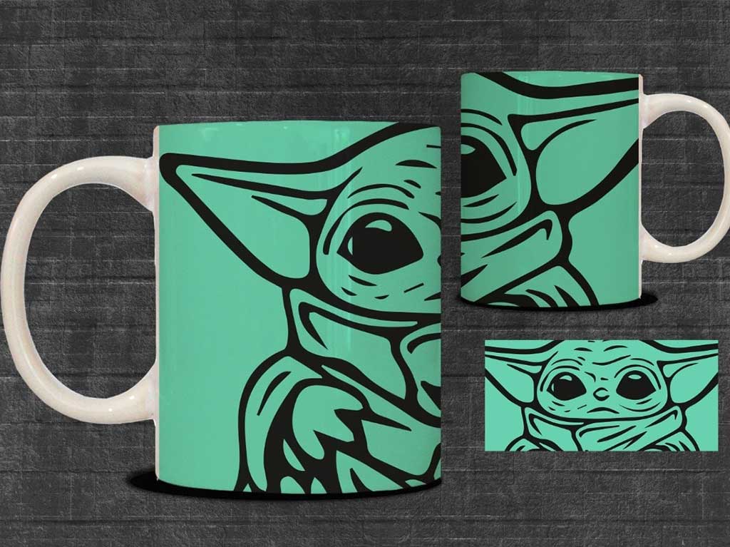 Taza de Baby Yoda