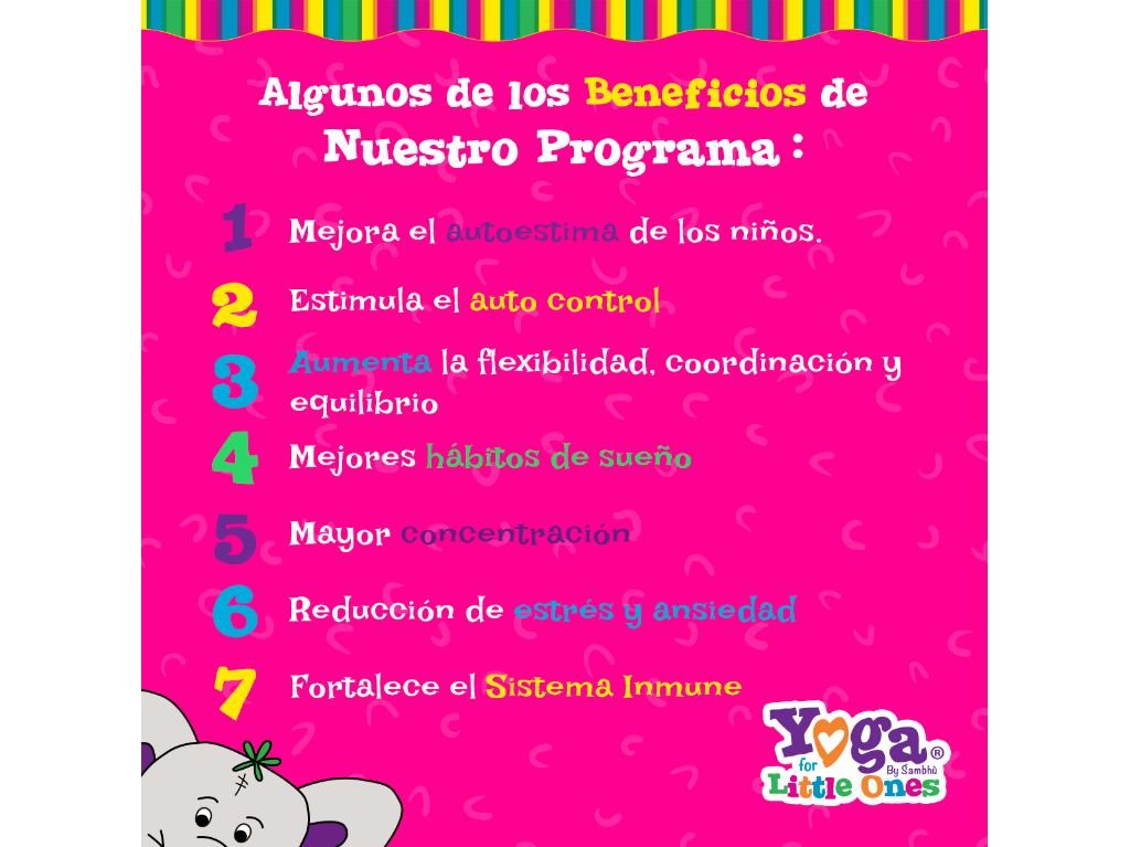 Clases de yoga virtuales para niños